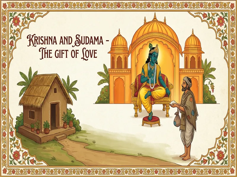 Sudama and Krishna — A Friendship Beyond Wealth