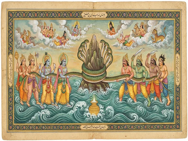 Samudra Manthan — The Churning of the Ocean