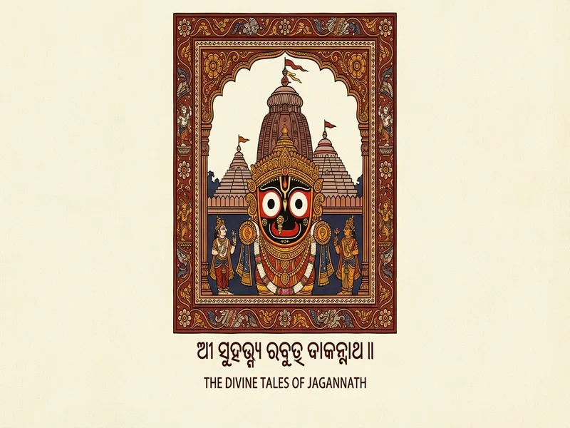 The Legend of Lord Jagannath — The Unfinished Idol of Puri