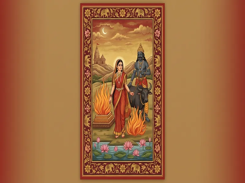 The Legend of Savitri and Satyavan