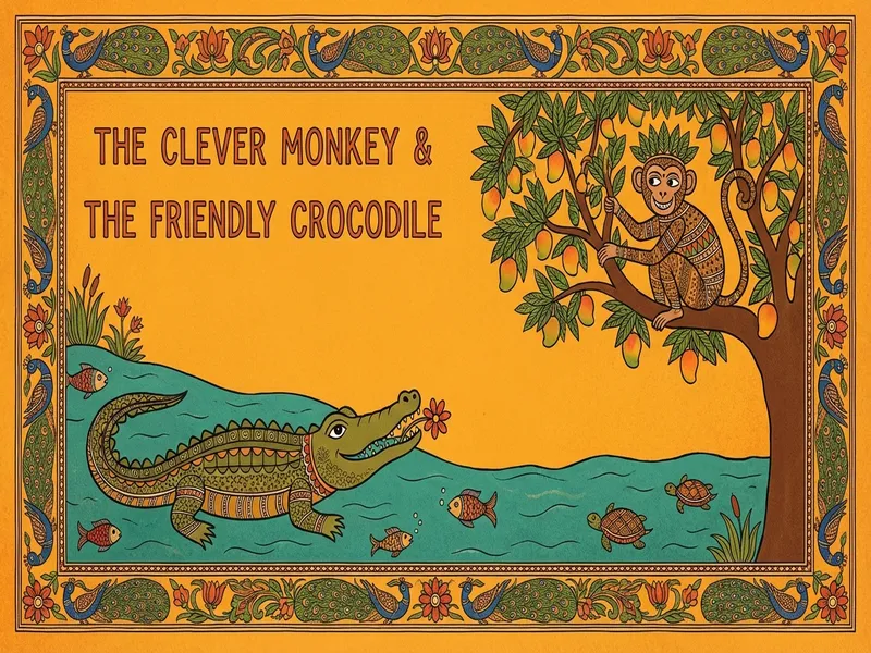 The Monkey and the Crocodile